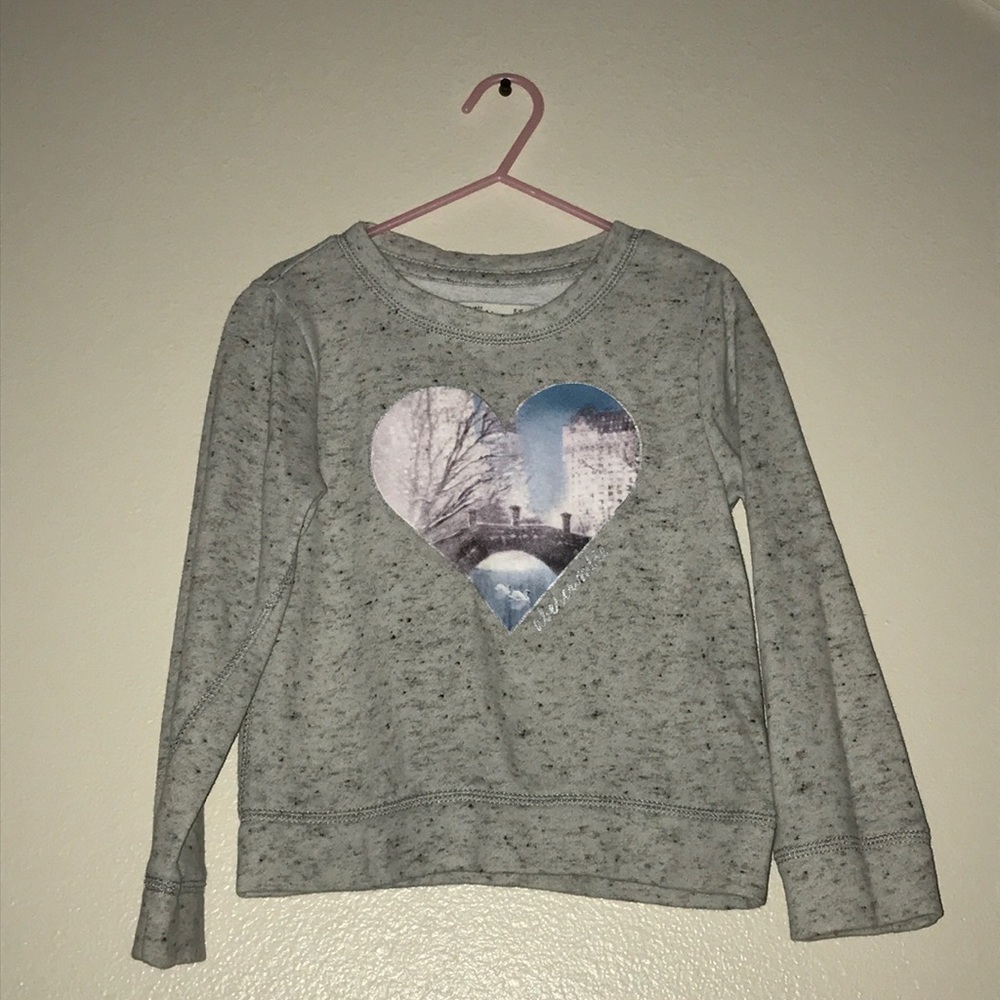 Gray Abercrombie Sweater